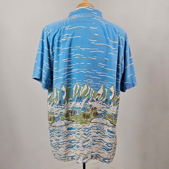 Patagonia Pataloha Hawaiian Shirt Tropical Button-Up | Men's XL | FLAWS - Picture 2 of 16